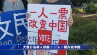 大选日洛华人呼吁： 一人一票改变中国