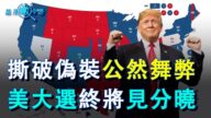 【慧月瞰今昔】撕破伪装公然舞弊 美大选终将见分晓