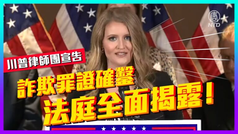 【老外看美國大選】川普律師：詐欺罪證確鑿 法庭全面揭露！