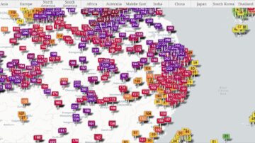 到底燒什麼？ 空污網站顯示中國多地「紫爆」