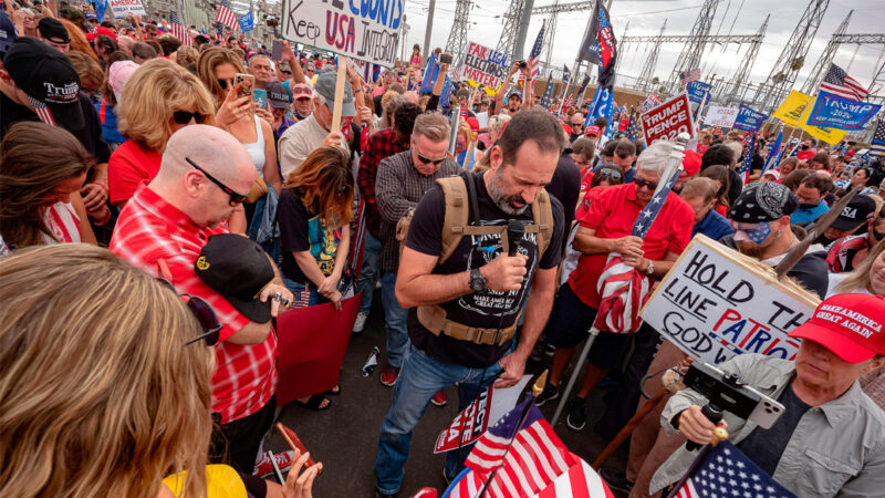 愛國者赴華盛頓遊行 祈禱推翻選舉舞弊牆