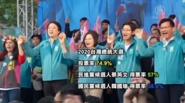 【十大国际新闻之五】台湾总统大选蔡英文当选 反共挺港赢得民意