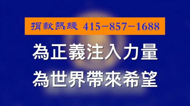 【廣告】捐助新唐人大紀元