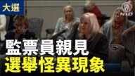 【亞利桑那聽證會】前科技公司高管：親見選舉日怪現象
