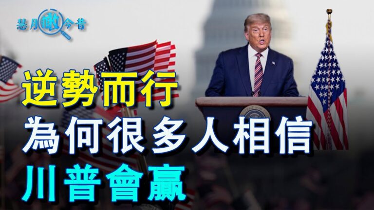 【慧月瞰今昔】為何很多人相信川普會贏 大選黑幕漸漸被揭開