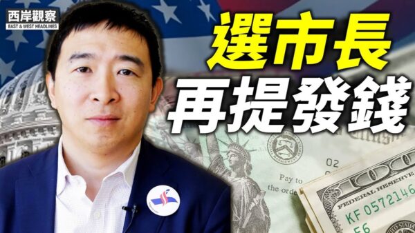 【西岸觀察】楊安澤選紐約市長 再提發錢