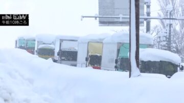 极强寒流影响 日本降雪酿11死数百人轻重伤