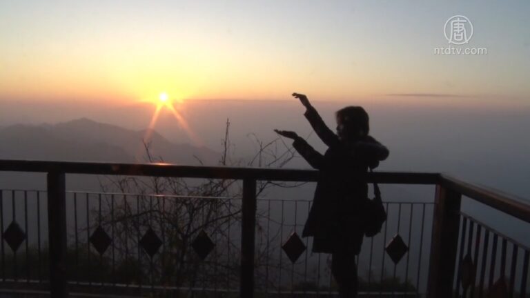 阿里山隙頂二延平山 夕陽雲海日出吸引人潮