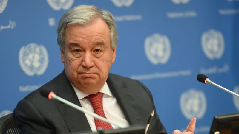 聯合國祕書長斥俄烏戰爭：荒謬、贏不了