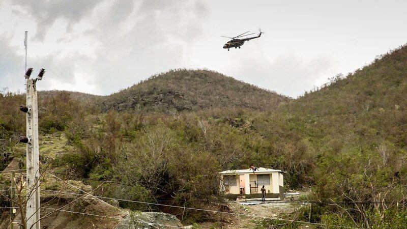 飞关达那摩 古巴军用直升机坠毁5人罹难