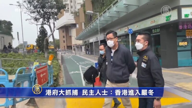 港府大抓捕 民主人士：香港进入严冬