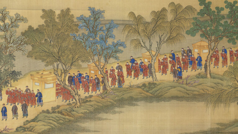 【馨香雅句】《孝賢皇后親蠶圖》背後 她和乾隆的故事