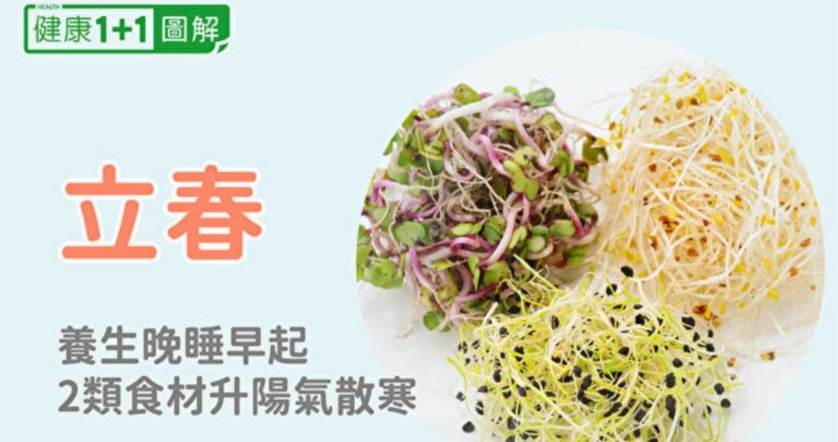 立春要晚睡早起 吃2類食材升陽氣又散寒