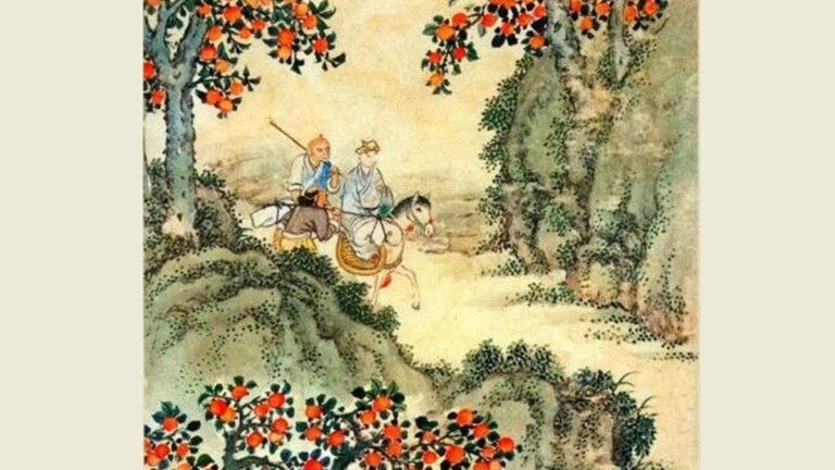 【西遊義趣】之十五：千年「稀柿」今朝淨
