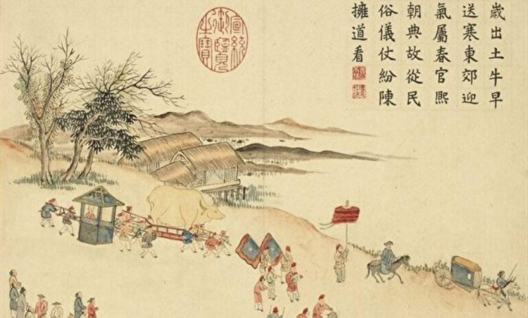 春牛怎樣迎春 敬天敬神祈護祐 太平年春意長