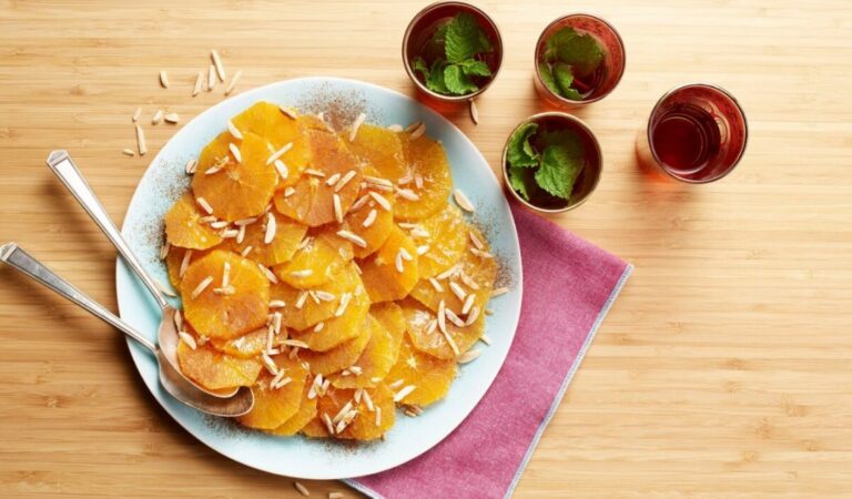 摩洛哥橙子加肉桂蜂蜜 優雅而健康的早餐