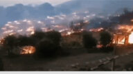 中國400年古村寨陷火海 村民:基本上都燒光了