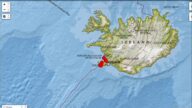 冰島5.6地震火山活動增加 首都搖不停