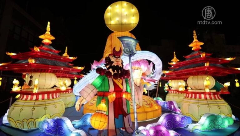 西遊世界夢幻唯美 橫濱中華街花燈迎春