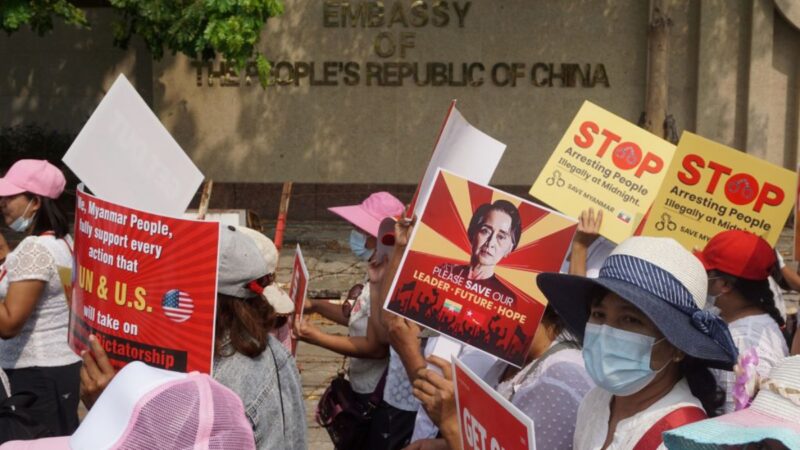 北京支持緬軍禍及華人 中企遭圍攻中共封鎖消息