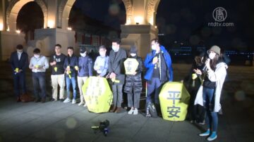 為中國人權鬥士天燈祈福 台民團籲中共即刻釋放