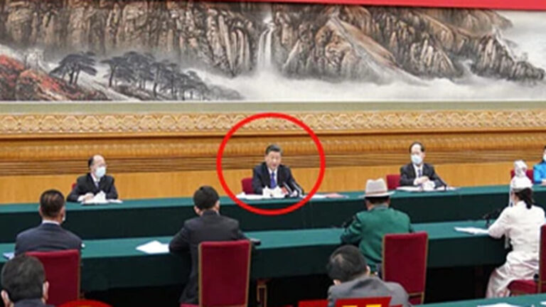 習近平講話現罕見一幕 網友：更像朝鮮了(視頻)