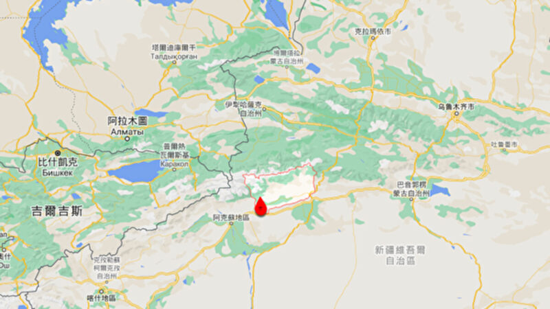 新疆拜城县24日连发两次地震 最高5.4级