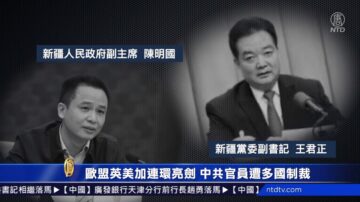 欧盟英美加连环亮剑 中共官员遭多国制裁