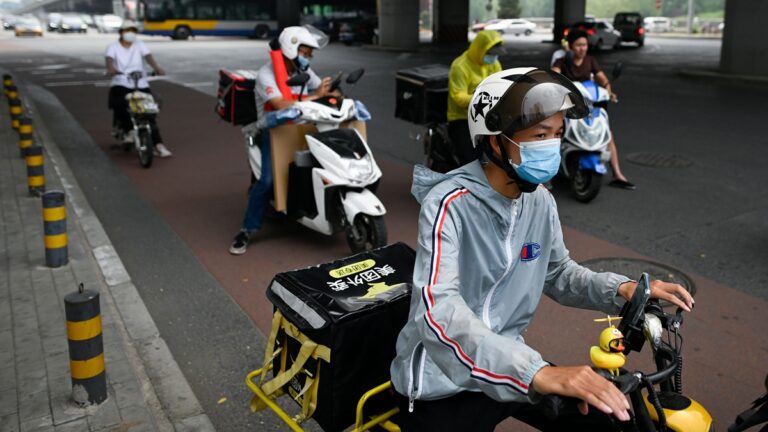 外賣騎士聯盟抱團維權遭鎮壓 十幾人被抓