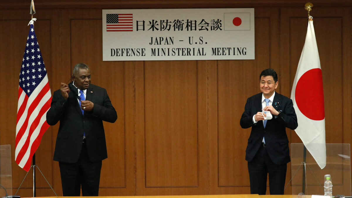 【禁闻】美日防长会谈 台海问题首次达成共识