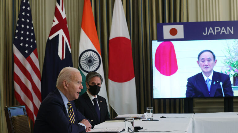 美日印澳四方安全峰會 拜登暗示印太不會受中共脅迫