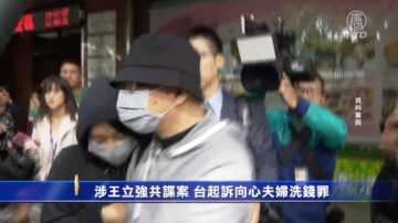 涉王立强共谍案 收陆巨资 台起诉向心夫妇洗钱罪