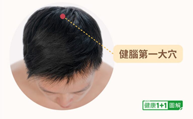 頭頂有1大健腦穴位 每天按3分鐘 遠離失智失眠