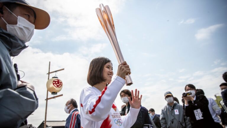 東京奧運火炬接力 日本47個縣傳至第9站
