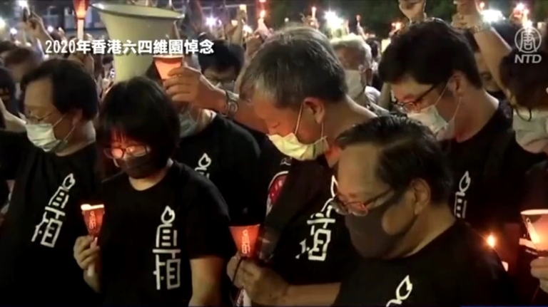 支聯會清明獻花祭六四 申請六四當天維園活動