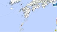 日本南方近海 36小時連發141起地震