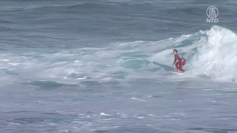 世界衝浪聯盟賽 美選手完美表現獲10分