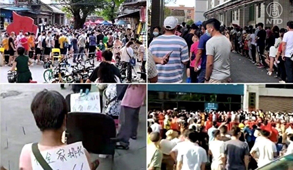 【禁闻】变种病毒入侵 广东多地封区封校