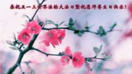 湖北法輪功學員恭賀世界法輪大法日暨李洪志大師華誕(25條)