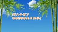 四川法輪功學員恭賀世界法輪大法日暨李洪志大師華誕(32條)
