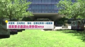 13友邦挺台参与WHA 美卫生部长助台取得疫苗