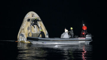 美國SpaceX載人太空船成功返回地球