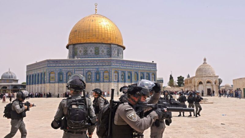 以巴停火根源未解 耶路撒冷清真寺再爆警民衝突