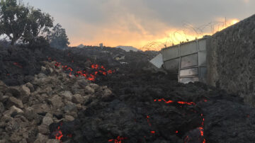 刚果火山爆发 至少15人死亡 数百儿童失踪