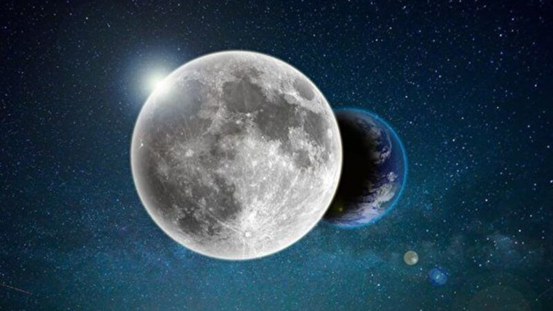 當「血月」發生時 月球上宇航員會怎樣？