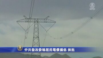 中共發改委稱居民電價偏低 挨批