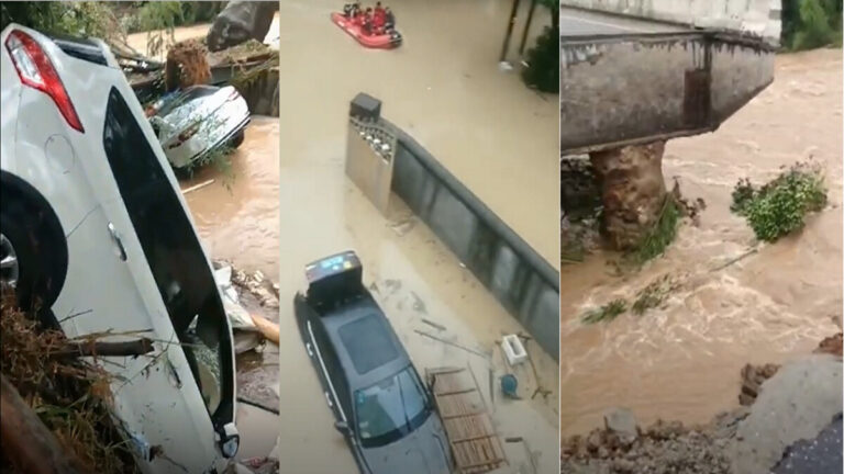 浙江突降暴雨 山體滑坡、房屋倒塌多人死傷(視頻)