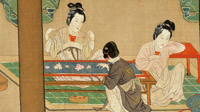 【馨香雅句】中國華服裡的藝術 刺繡女紅