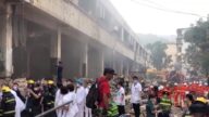 湖北天然气爆炸事故 居民：仍很危险