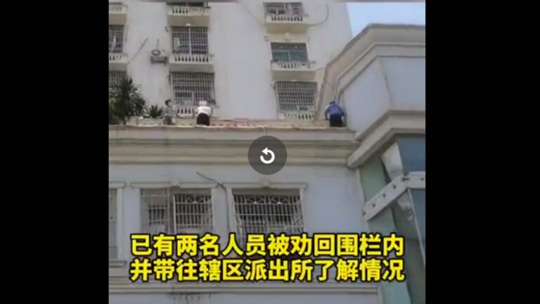 跳樓的太多！ 傳海口市通知小區鎖上天台門（圖）